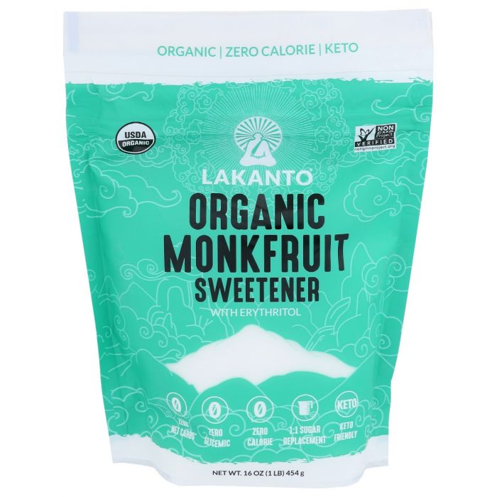 LAKANTO: Monk Fruit Sweetener, 16 oz