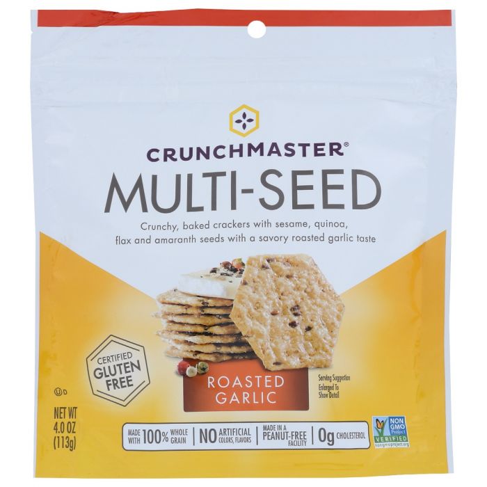 CRUNCHMASTER: Cracker Mltiseed Rstd Grl, 4 oz