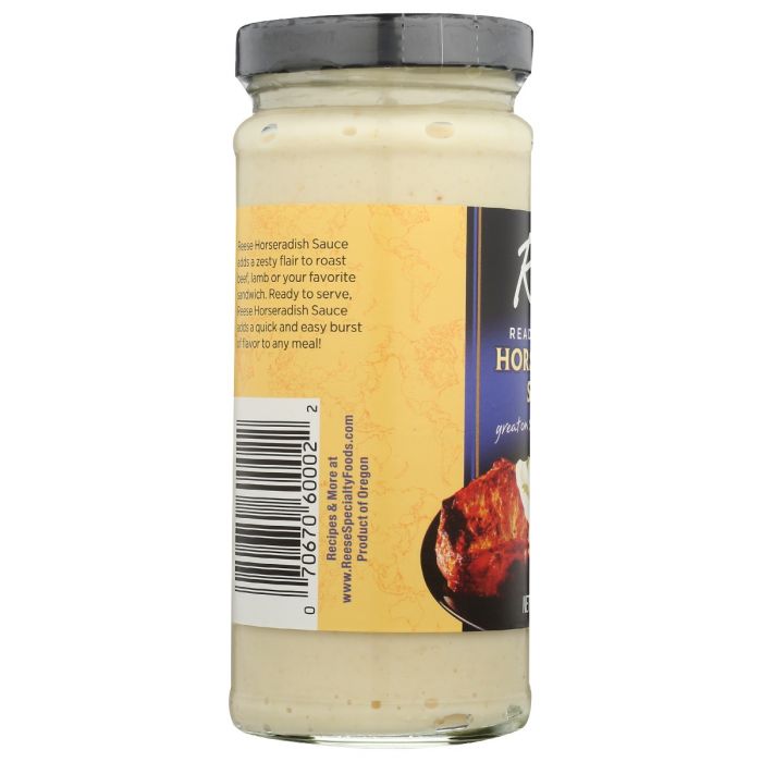 REESE: Sauce Horseradish, 7.5 oz