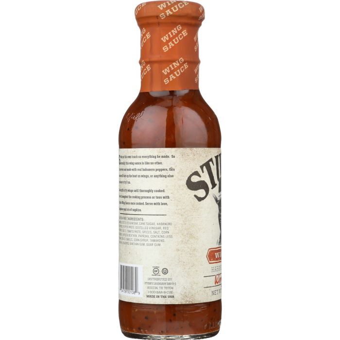 STUBBS: Sauce Wing Original, 12 oz