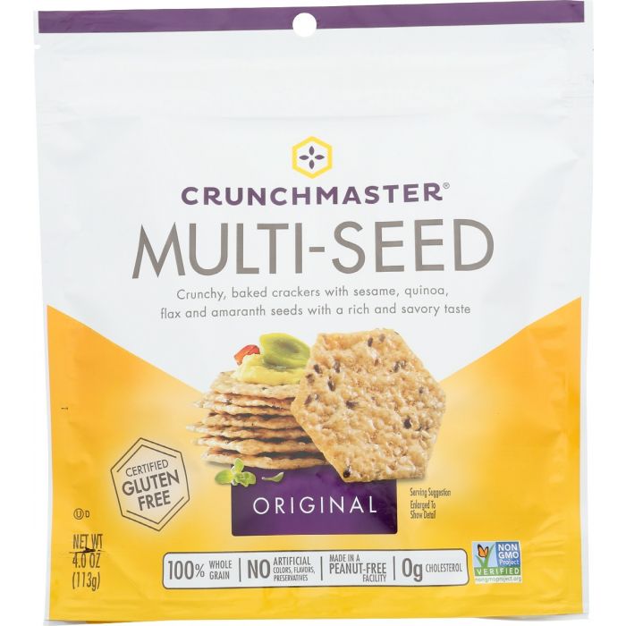 CRUNCHMASTER: Cracker Multiseed Orig, 4 oz