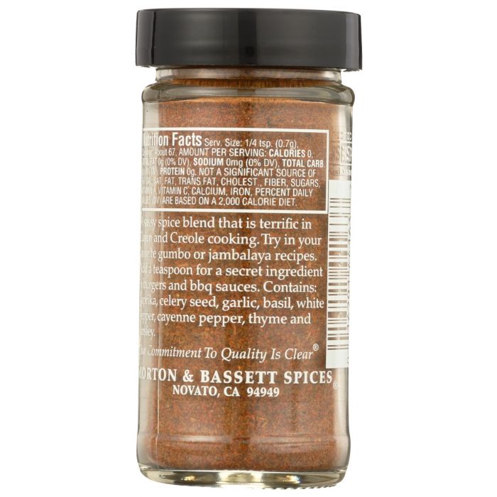 MORTON & BASSETT: Seasoning Cajun Spice, 1.8 oz