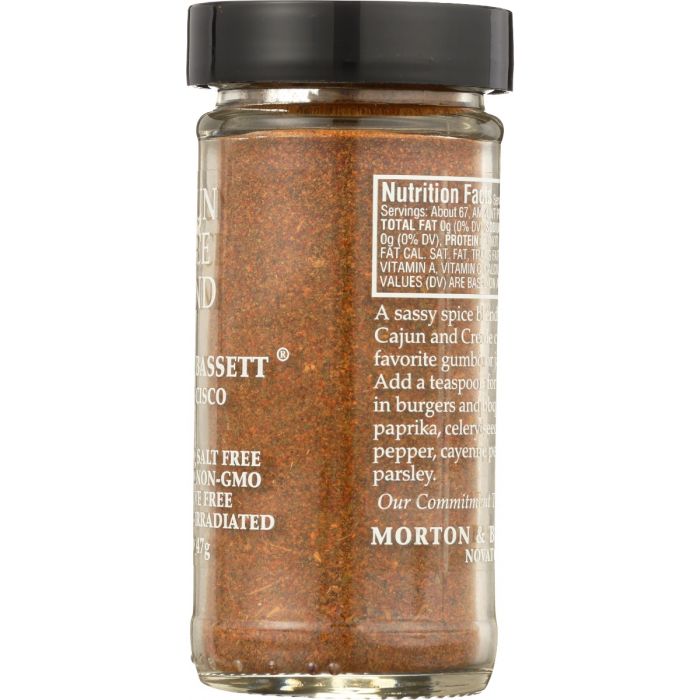 MORTON & BASSETT: Seasoning Cajun Spice, 1.8 oz