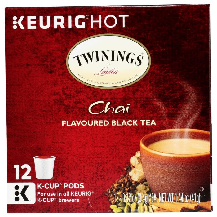 TWINING TEA: Tea Kcup Chai, 12 pc