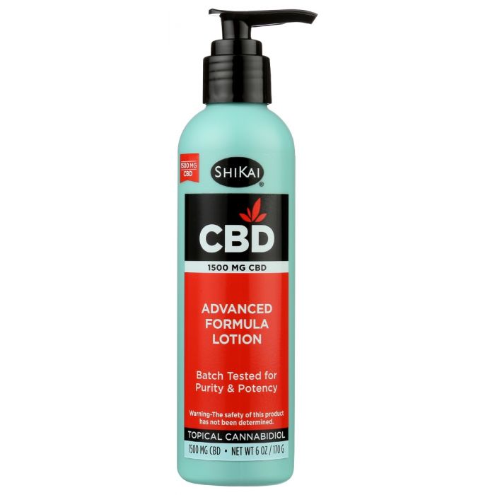 SHIKAI: Lotion Cbd Advance 1500Mg, 6 oz