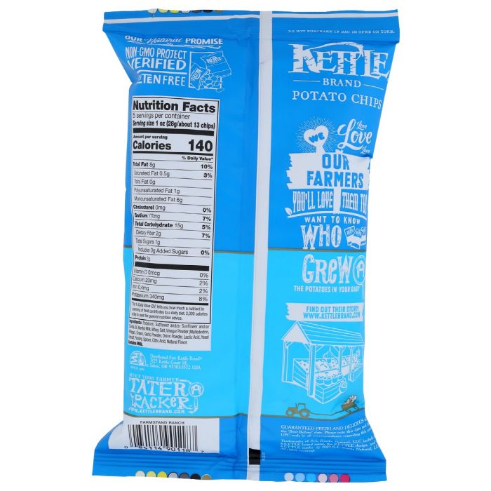 KETTLE FOODS: Chips Kettl Farmstnd Rnch, 5 oz