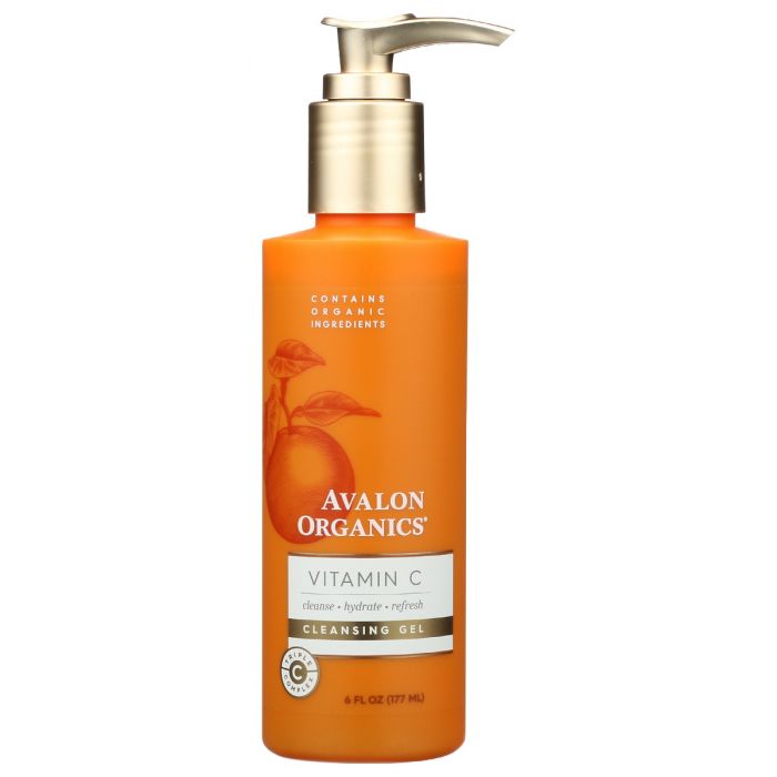 AVALON ORGANICS: Cleanser Gel Vitamin C, 6 oz