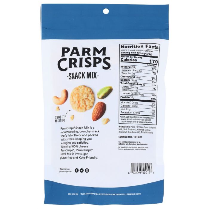 PARM CRISPS: Crisps Snack Mix Original, 6 oz