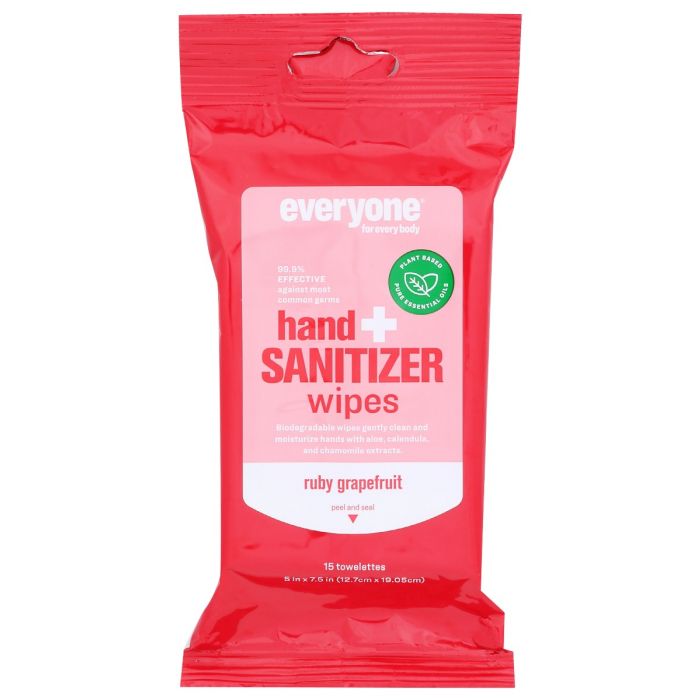 EVERYONE: Wipes Sanitz Ruby Grpfrui, 1 ea