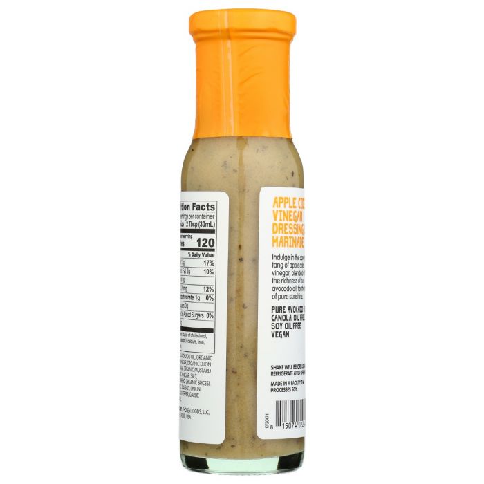 CHOSEN FOODS: Dressing Appl Cider Vingr, 8 oz