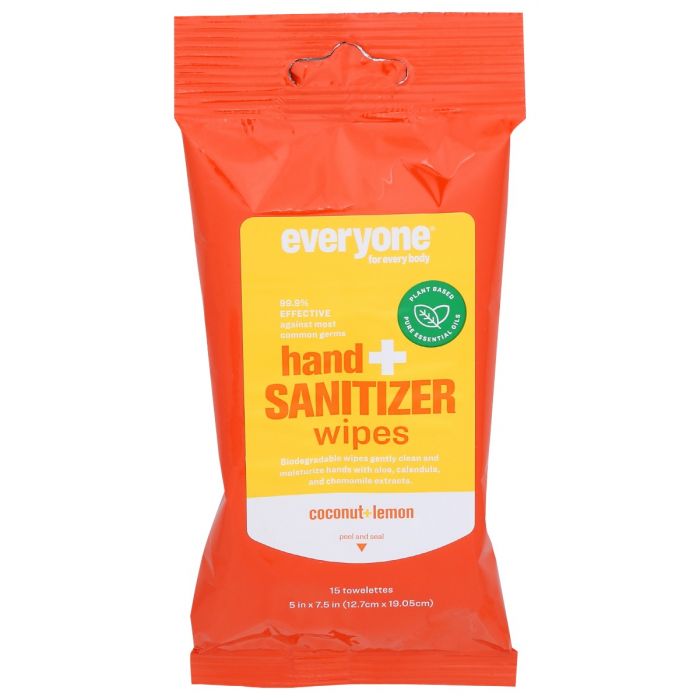 EVERYONE: Wipes Santz Ccnut Lemon, 1 ea