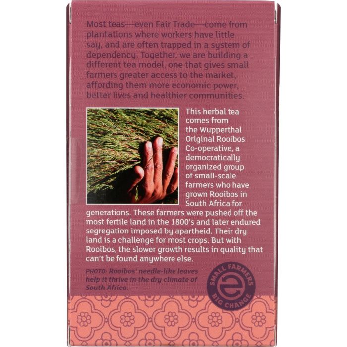 EQUAL EXCHANGE: Tea Vanilla Rooibos Org, 20 bg