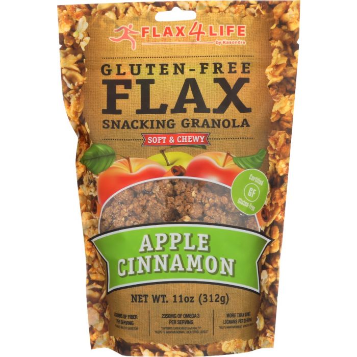 FLAX4LIFE: Granola Apl Cnmn Flx Gf, 11 oz