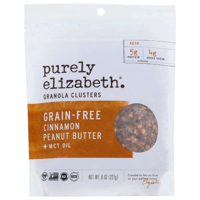 PURELY ELIZABETH: Granola Pnt Bttr Cnmn Mct, 8 oz