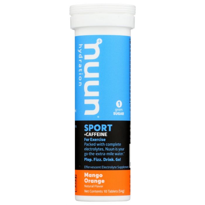 NUUN: Sport Caff Mango Orng, 10 tb