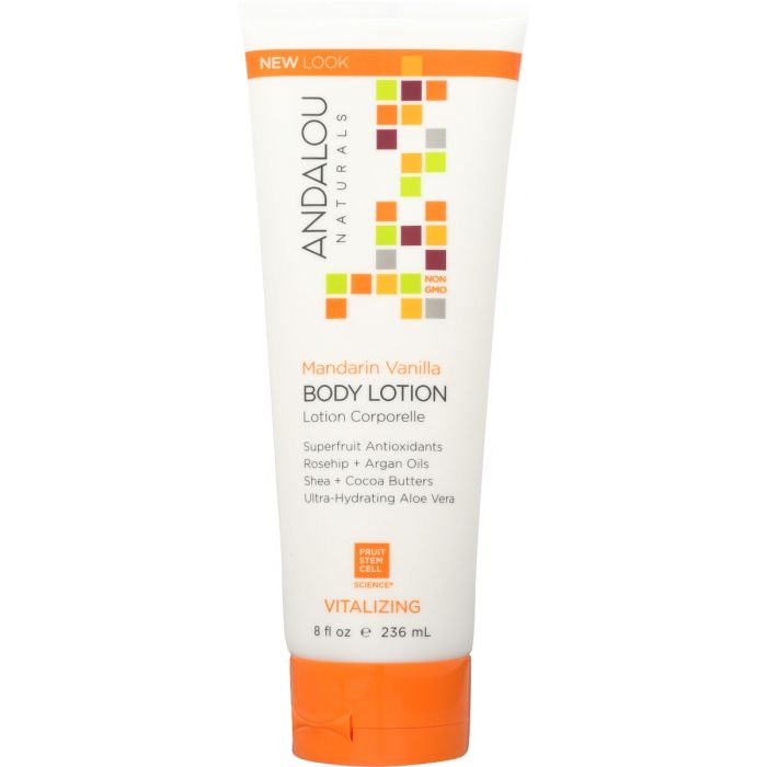 ANDALOU NATURALS: Body Lotion Mandrn Vanill, 8 oz