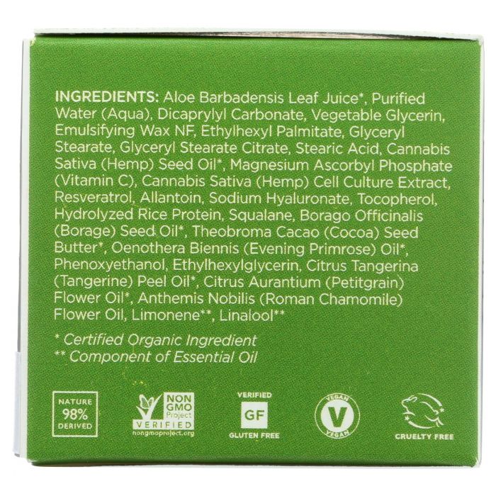 ANDALOU NATURALS: Cream Night Cannacell Drm, 1.7 oz