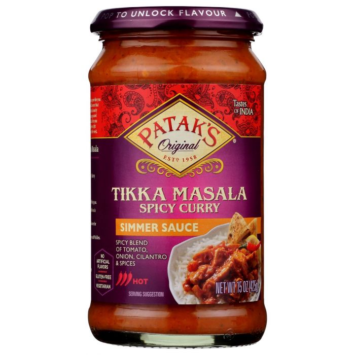 PATAKS: Masala Tikka Spicy, 15 oz