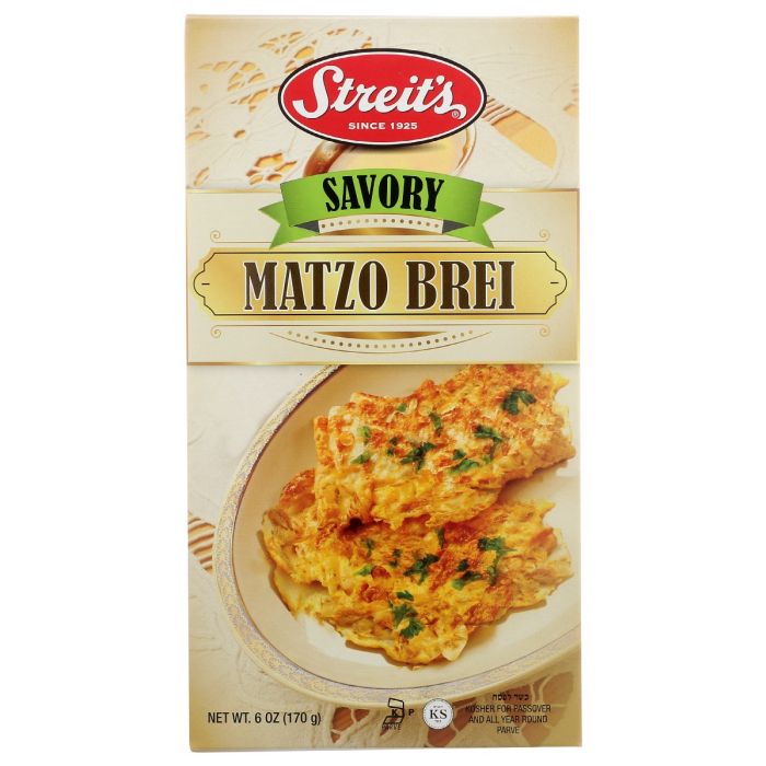 STREITS: Matzo Brei Savory, 6 oz