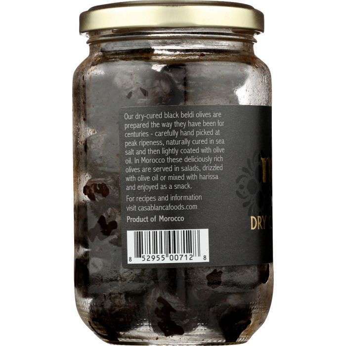 MINA: Olives Black Moroccan, 7 oz