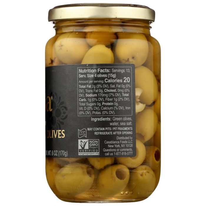 MINA: Olives Green Pittd Morocn, 12.5 oz