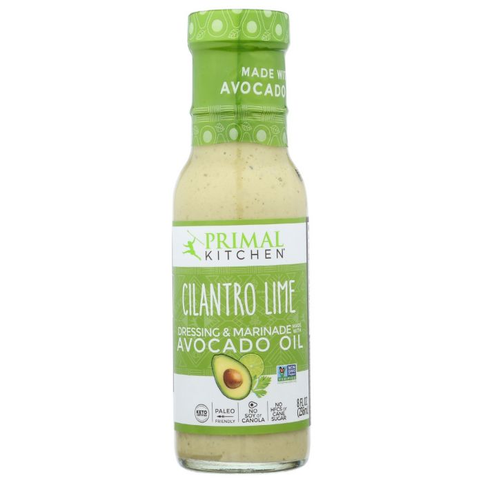 PRIMAL KITCHEN: Dressing Clntro Lime Avcd, 8 oz