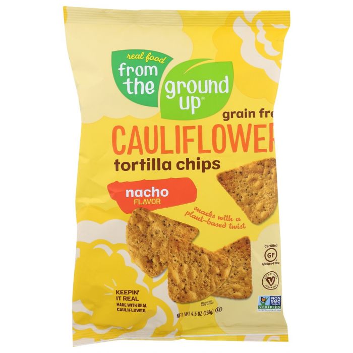 FROM THE GROUND UP: Chip Trtlla Clflwr Nacho, 4.5 oz