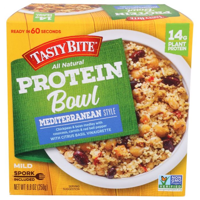 TASTY BITE: Bowl Prtn Mediterranean, 8.8 oz