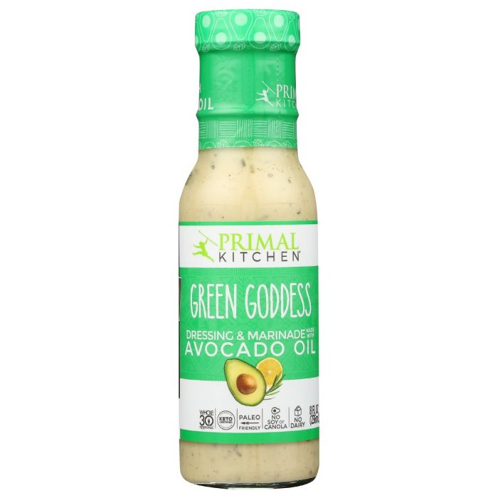 PRIMAL KITCHEN: Drssing Grn Goddes Avcdo, 8 oz