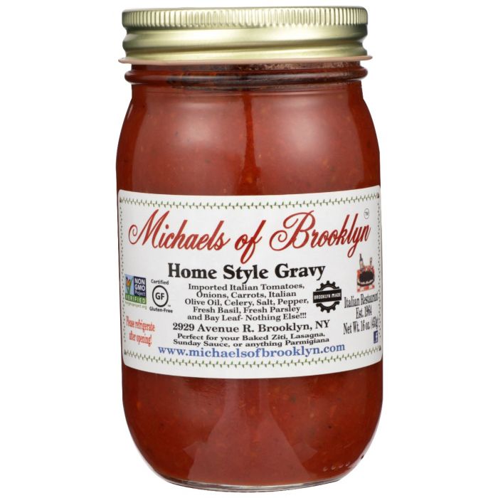 MICHAELS OF BROOKLYN: Sauce Gravy Home Style, 16 oz