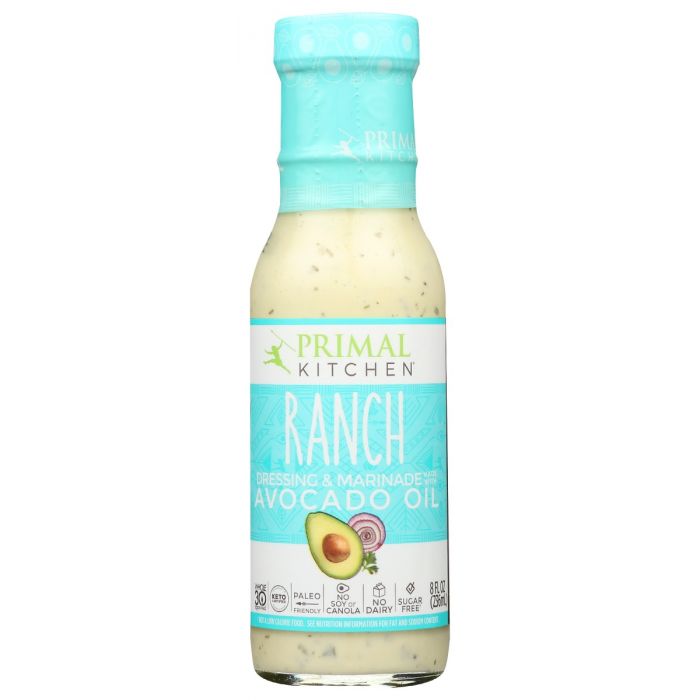 PRIMAL KITCHEN: Drssng Ranch Avocado Oil, 8 oz