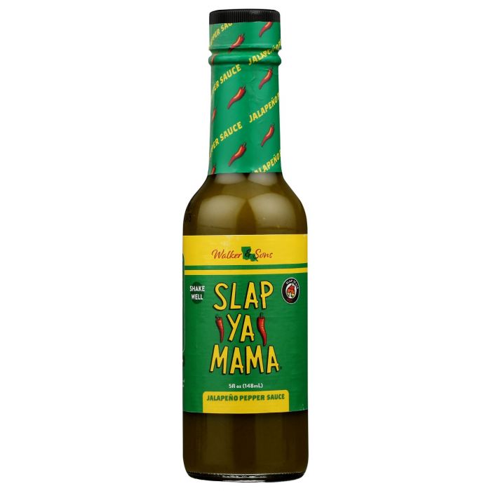 SLAP YA MAMA: Sauce Green Pepper, 5 fo