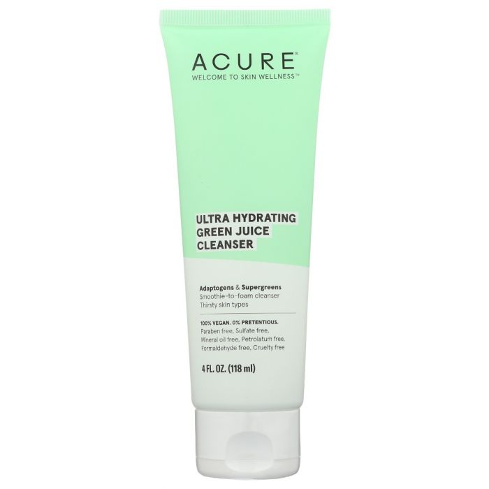 ACURE: Cleanser Ultr Hyd Grn Jce, 4 fo