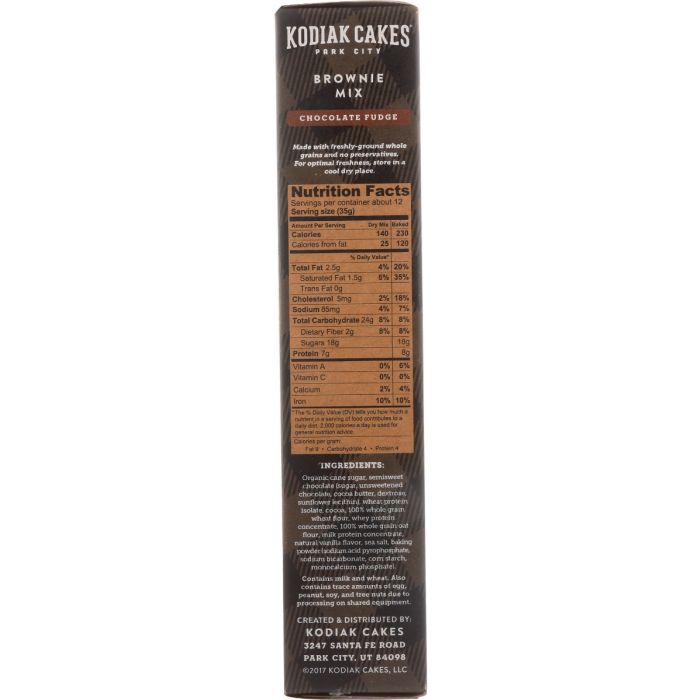 KODIAK: Mix Brownie Choc Fudge, 14.82 oz