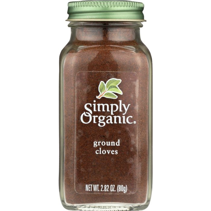 SIMPLY ORGANIC: Clove Grnd Org, 2.82 oz