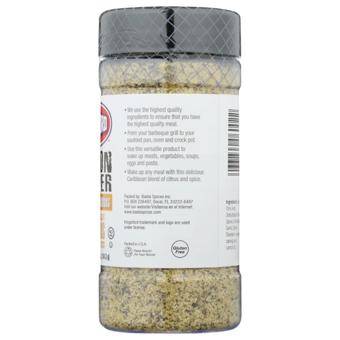 KINGSFORD: Seasoning Lemon Pepper, 6.5 oz