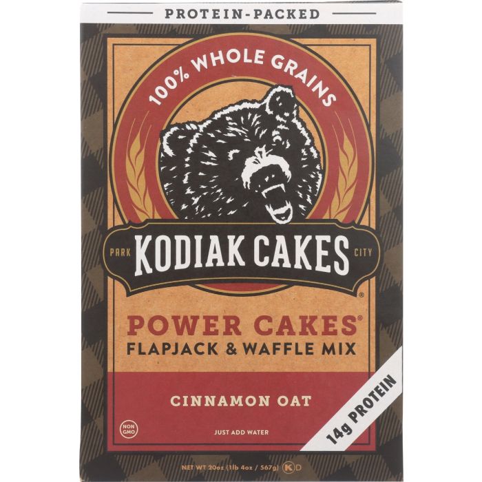 KODIAK: Mix Flpjck Pwr Cinn Oat, 20 oz