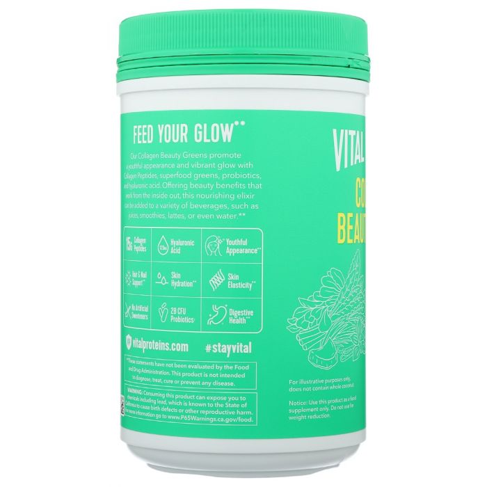 VITAL PROTEINS: Collagen Beauty Greens, 10.2 oz