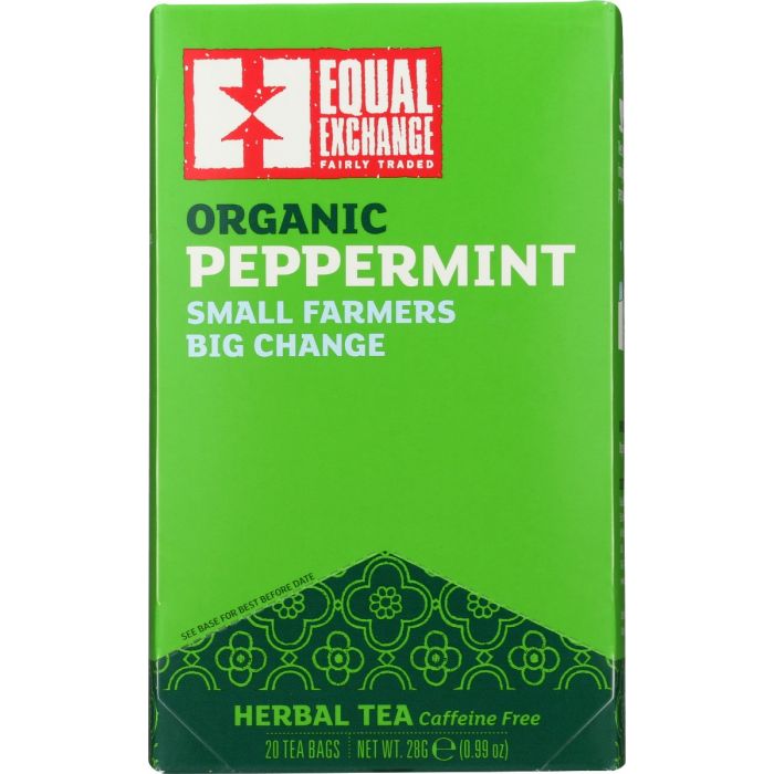 EQUAL EXCHANGE: Tea Peppermint Org, 20 bg