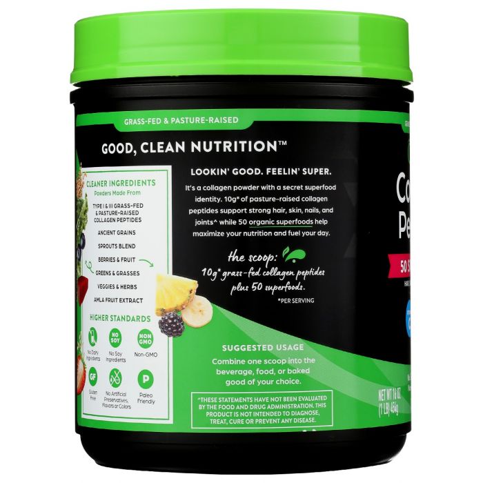 ORGAIN: Collagen Superfood Pwdr, 16 oz