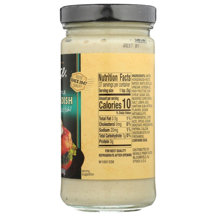 REESE: Horseradish Cream Style, 6.5 oz