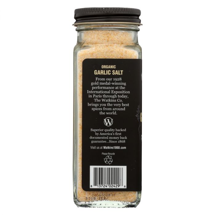 WATKINS: Salt Garlic Org, 4.97 oz