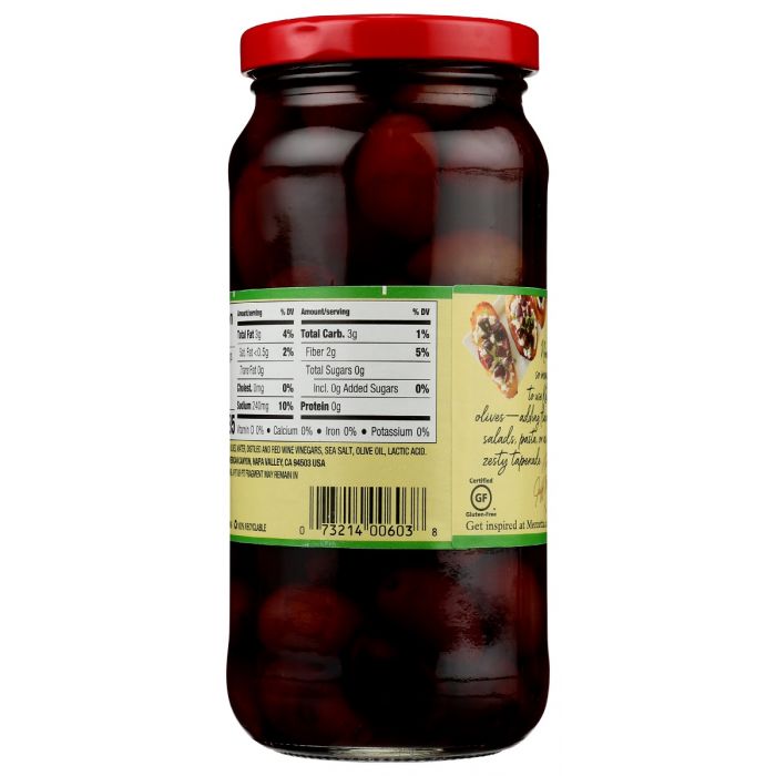 MEZZETTA: Olive Greek Kalamata, 10 oz