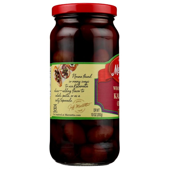 MEZZETTA: Olive Greek Kalamata, 10 oz