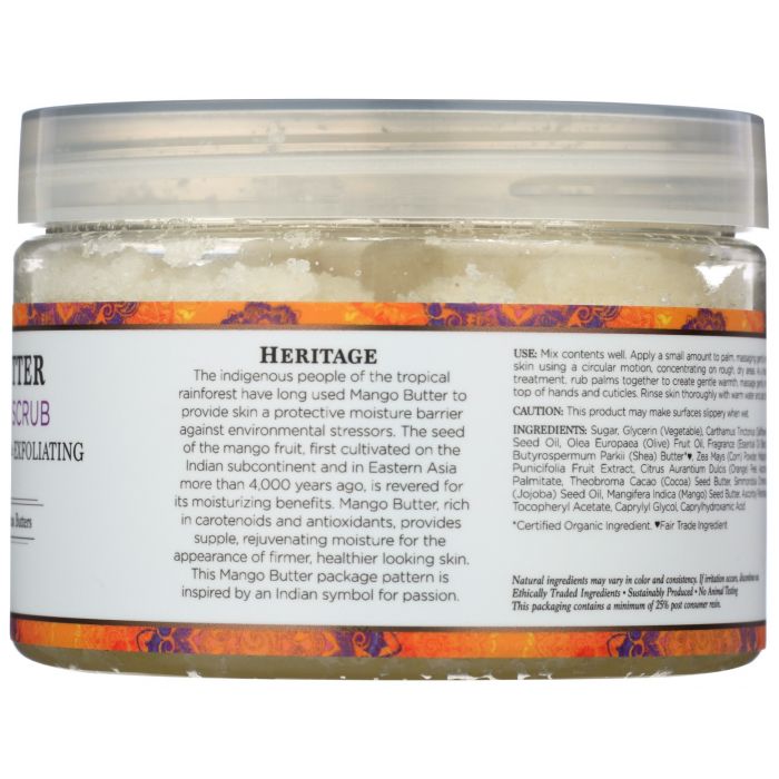 NUBIAN HERITAGE: Body Scrub Patchouli Brti, 12 oz