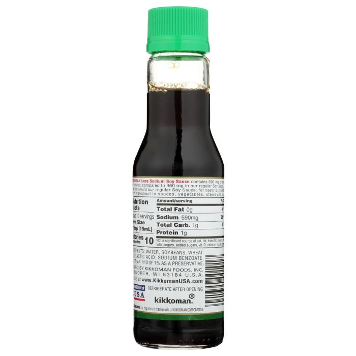 KIKKOMAN: Sauce Soy Lite, 5 oz