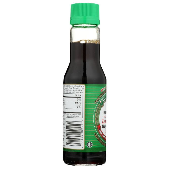 KIKKOMAN: Sauce Soy Lite, 5 oz