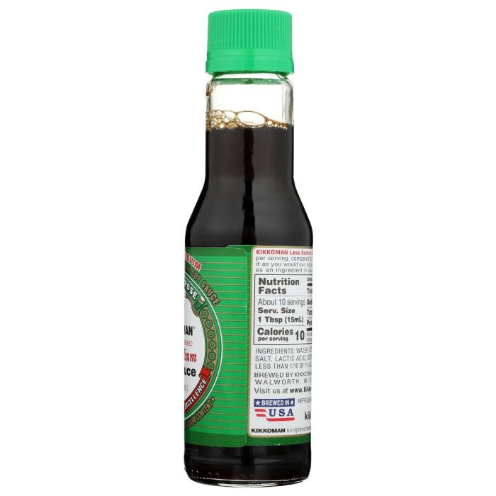 KIKKOMAN: Sauce Soy Lite, 5 oz