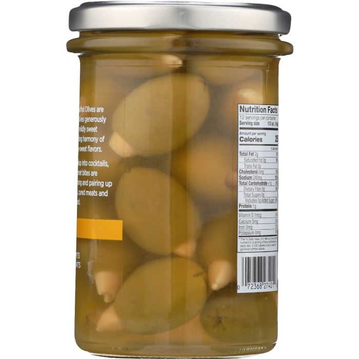 DELALLO: Olives Almond Stuffed, 5.82 oz