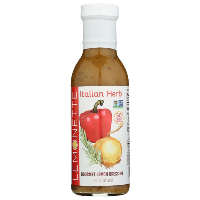 LEMONETTE DRESSINGS: Dressing Italian Herb, 12 oz